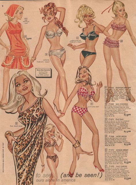 60s Bathing Suit Aesthetic, 60s Swimsuit Bikinis, 1940s Swimwear, Vintage Swimwear Photography, 80s Swimwear Vintage Swim, Vintage Lingerie Ad, 1950s Beach Aesthetic, 70s Beach Outfit, 70s Pool Party Outfit