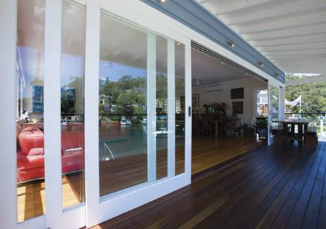 Could be nice to replace existing doors/ wall when we do the kitchen. Stacker Doors, Stacking Doors, Sliding Door Systems, Sliding Glass Doors, Sliding Patio Doors, External Doors, Kitchen Doors, Outdoor Deck, Patio Doors