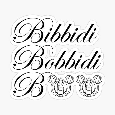 Get my art printed on awesome products. Support me at Redbubble #RBandME: https://www.redbubble.com/i/sticker/Bibbidi-Bobbidi-Boo-by-Aleksey888/85732867.EJUG5?asc=u Bibbidi Bobbidi Boo, Infants, Halloween Shirt, My Art, Awesome Products, Art Prints, Halloween, For Sale, Art