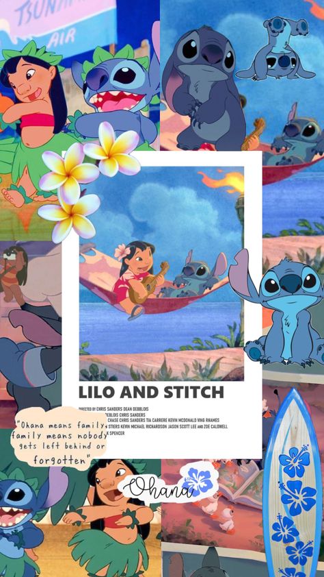 Kevin Mcdonald, Stitch Collage, Lilo And Stitch Toys, Stitch Toy, Disney Princess Movies, Lilo Y Stitch, Collage Wallpaper, Ohana Means Family, Love Stitch