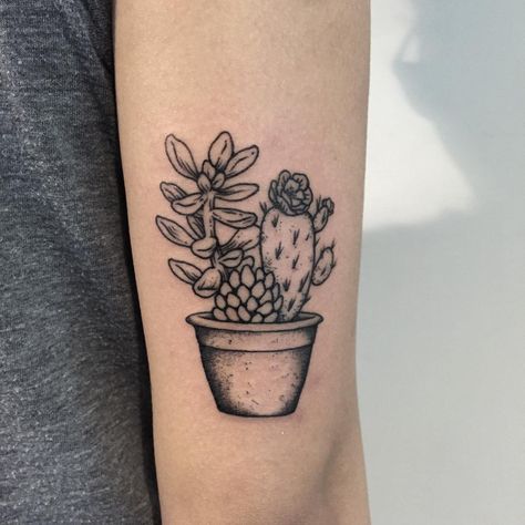 back at it again with the potted plants. thanks Clea nice to hang with you again! Lone Wolf Tattoo, Mountain Tattoo Design, Cactus Tattoo, Back At It Again, Plant Tattoo, Old School Tattoo Designs, Arm Tattoos For Women, Skull Tattoos, Beauty Tattoos