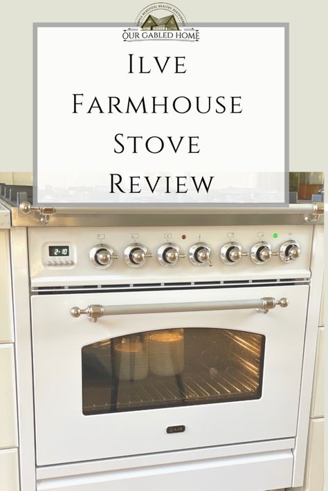 Stoves And Ovens, White Stove Kitchen, Our Gabled Home, Vintage Skills, Farmhouse Stove, Homestead Inspiration, White Stove, Ilve Range, Amazing Kitchens