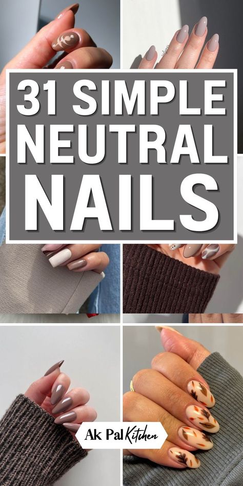 Elevate your style with these chic neutral nails! These nail designs are perfect for any occasion, including minimalist nails, ombre nails, matte neutral nails, and soft beige nails. Explore modern neutral nail art with subtle nail designs, neutral glitter, and French tip nails. Whether you prefer simple neutral acrylics or taupe nail designs, these nail ideas offer timeless elegance with a fresh, modern twist! Matte Neutral Nails, Neutral Acrylics, Taupe Nail Designs, Simple Neutral Nails, Nail Designs Neutral, Minimalist Nails Ombre, Subtle Nail Designs, Taupe Nails Designs, Neutral Nail Art Designs