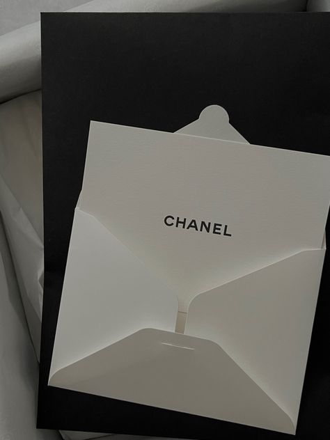 Chanel Letter, Chanel Christmas, Rome Outfits, Letter Card, Christmas Letter, Letter Form, Chanel Chanel, Aesthetic Pics, Name Cards