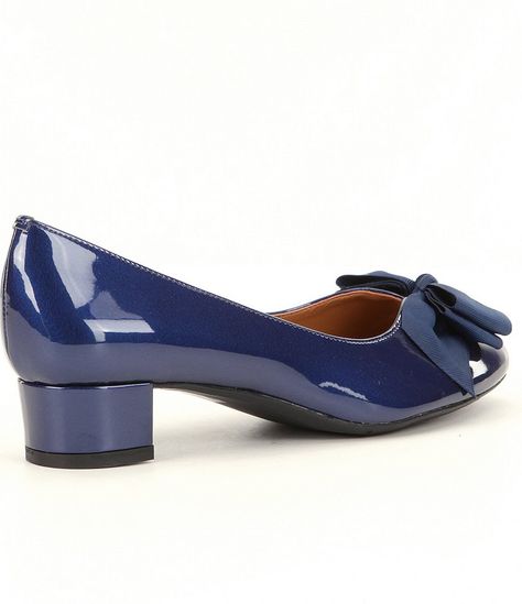 J. Renee Cameo Patent Bow Detail Block Heel Pumps#Patent, #Bow, #Renee Block Heel Pumps, Heel Pumps, Dillard's, Bow Detail, Street Styles, Tap Shoes, Pumps Heels, Character Shoes, Block Heels