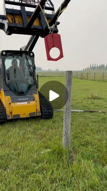 Pro-Pull Post Puller Inc on Instagram: "Leave the extra help behind and grab your Pro-Pull Post Puller! Crank the tunes and get the job done without leaving your seat!  www.propullpostpuller.ca. Selling in Canada & USA.  Patient Pending." T Post Puller Diy, Post Puller Diy, Diy Tractor Implements, Welding Projects To Sell, Tree Puller, Welding Funny, Garden Tractor Pulling, Garden Tractor Attachments, Metal Building Kits