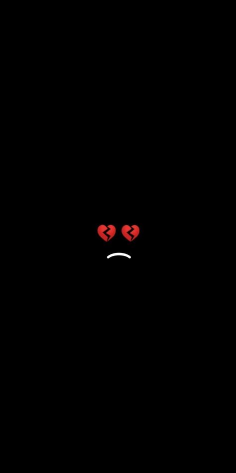 Sad Wallpaper for mobile phone, tablet, desktop computer and other devices HD and 4K wallpapers. Break Up Wallpaper, Heart Break Wallpapers For Iphone, Black Heart Wallpaper, Break Wallpaper, Emoji Wallpaper Iphone, طابع بريدي, Emoji Backgrounds, Glitch Wallpaper, Black Phone Wallpaper