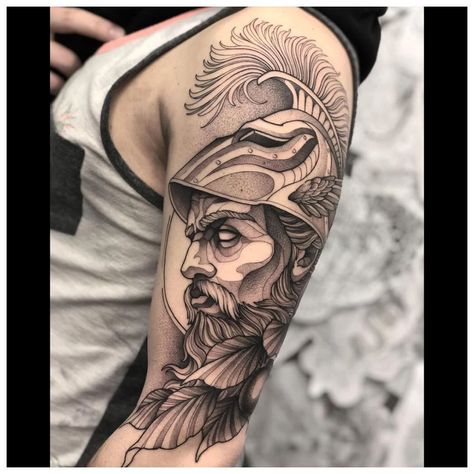 10 Best Roman God Tattoo Ideas That Will Blow Your Mind! | Outsons | Men's Fashion Tips And Style Guides Roman God Tattoo, God Tattoo Ideas, Apollo Tattoo, Hades Tattoo, Roman Tattoo, Zeus Tattoo, God Tattoo, God Tattoos, Roman Gods