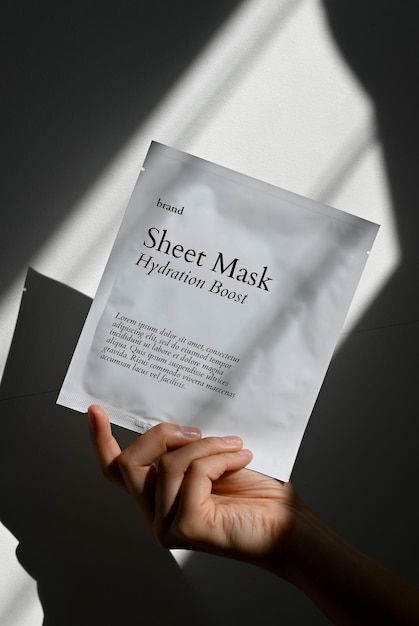 Mask Photography, Mask Skincare, Face Mask Aesthetic, Mask Aesthetic, Skincare Products Photography, Cosmetics Mockup, Jar Mockup, Product Showcase, Facial Sheet Mask