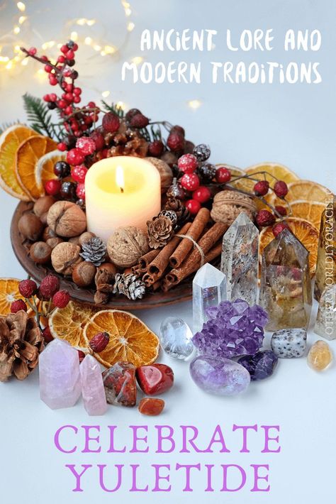 How To Celebrate Yule, Celebrate Yule, Winter Solstice Rituals, Winter Solstice Party, Yuletide Decorations, Winter Solstice Traditions, Yule Traditions, Yule Crafts, Pagan Traditions