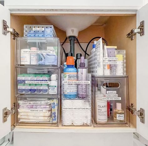 Bathroom Organization Ideas, Tall Drawers, Medicine Cabinet Organization, Professional Organizing, Stationary Organization, Drawer Organization, Home Edit, House Organisation, Bathroom Organization Diy