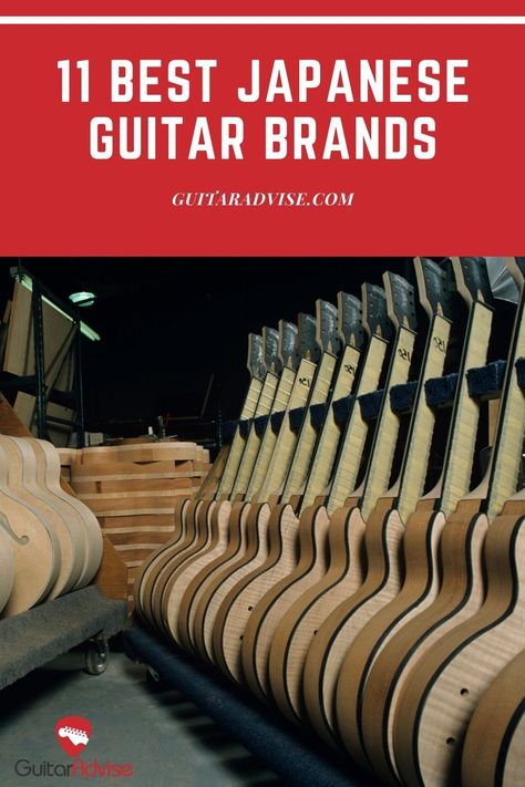 Japan is home of many of the most iconic guitar brands in entire world. In this post we'll take a deep look at 11 of the best Japanese guitar brands out there. Guitar Types, Guitar Knowledge, Guitar Brands, Takamine Guitars, Japanese Guitar, Vintage Guitar Amps, Esp Guitars, Guitar Books, Fender Japan