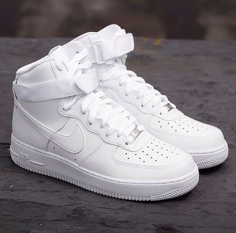 Nike Air Force High, Air Force High, Married Women, Sneaker Outfits, Sneaker Trend, Nike Shoes Air Force, Trendy Shoes Sneakers, White Nike Shoes, All Nike Shoes