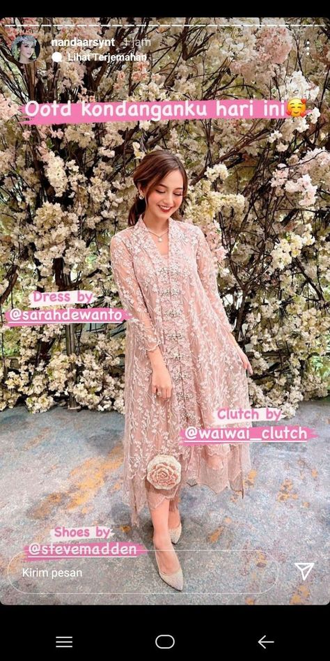 Kebaya Lace Modern Baju Kurung, Kebaya Modern Big Size, Tunik Brokat, Brukat Dress, Brokat Modern, Model Dress Kebaya, Dress Brokat Modern, Kebaya Lace, Batik Dress Modern