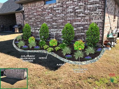 Front Lawn Landscaping, Porch Landscaping, Small Front Yard Landscaping, Front Garden Landscape, Front Yard Garden Design, Garden Wallpaper, Easy Landscaping, Front Landscaping, Lawn And Landscape