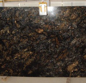 Black And Brown Marble Countertops, Black And Brown Speckled Granite Countertops, Brown Speckled Granite Countertops, Speckled Granite Countertops, Countertop Options Kitchen, Black And Brown Marble, Countertop Tiles, Springboro Ohio, Granite Tile Countertops