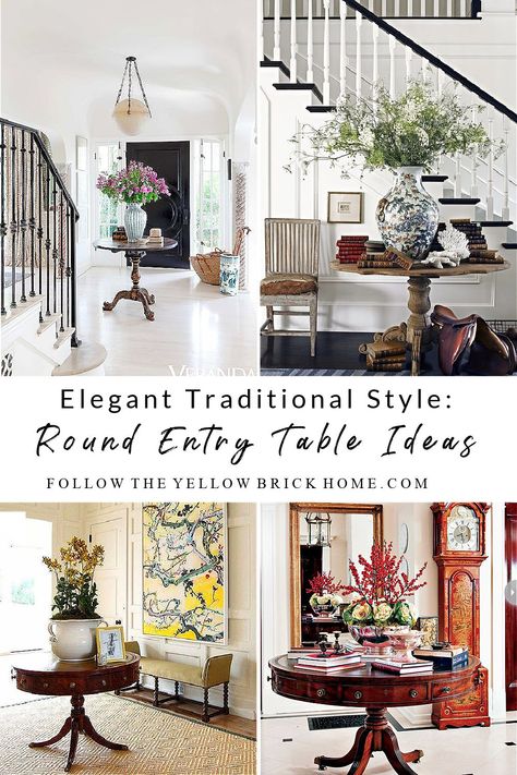 Entrance Round Table Decor, Entrance Round Table, Round Foyer Table Decor Entryway, Round Foyer Table Decor, Foyer Round Table, Foyer Table Decor Entryway, Entryway Round Table, Entry Table Ideas, Foyer Table Decor