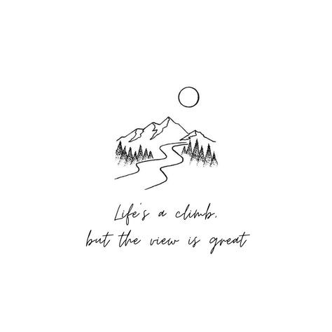 Life’s A Climb But The View Is Great Tattoo, Hannah Montana Inspired Tattoo, The Climb Tattoo Miley Cyrus, The Mountains Are Calling Tattoo, Hannah Montana Tattoo Ideas, Feminine Mountain Tattoo, Hannah Montana Tattoo, Not All Who Wander Are Lost Tattoo, Montana Tattoos