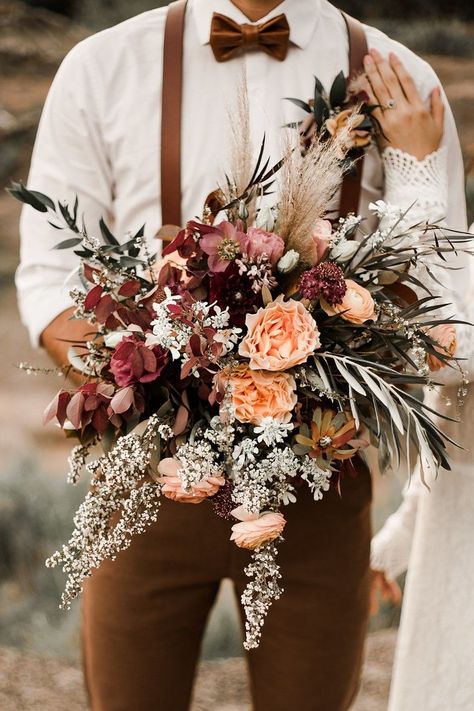 Minimalist Dekor, Fall Wedding Bouquets, Future Wedding Plans, Wedding Theme Colors, Fall Wedding Colors, Western Wedding, Wedding Goals, October Wedding, Bohemian Wedding