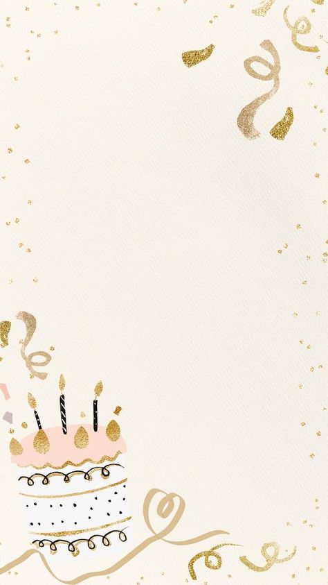 Phone Wallpaper Beige, Bday Invitation Card, Glittery Cake, Birthday Border, Aesthetic Birthday Cake, Birthday Card Background, Happy Birthday Invitation Card, Unique Birthday Invitations, Birthday Background Design