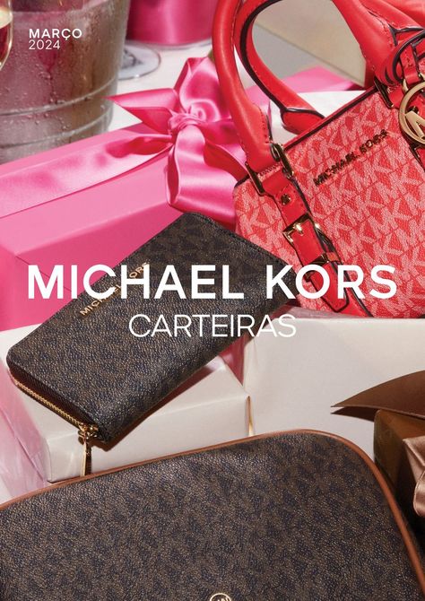 Michael Kors | OUTLET - Carteiras 2024 Event Programs, Portfolio Presentation, Internal Communications, Marketing Cookies, Michael Kors Outlet, Business Proposal, Free Sign, Flip Book, Sales And Marketing