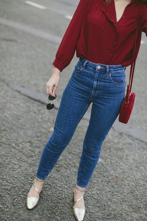 Casual Work Outfits Women, Looks Jeans, Everyday Fashion Outfits, Casual Day Outfits, Casual Chic Outfit, Casual Work Outfits, Work Outfits Women, Casual Style Outfits, Outfits Casuales