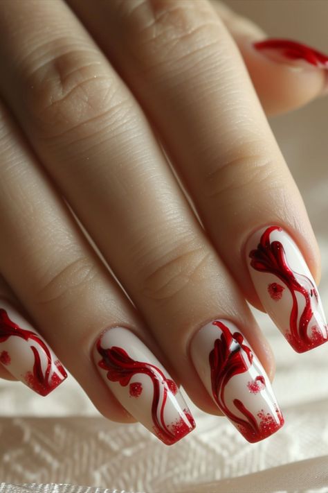 Valentine Nails 2024 Valentine Nails, Classic Romance, Nails 2024, Valentines Nails, Modern Chic, Nail Trends, Of Love, Valentines Day, Nail Art