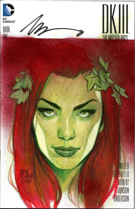 Poison Ivy by Ben Oliver (& Signed by ... | Comic art, Poison ivy, Dc comics art Ben Oliver, Poison Ivy Dc Comics, Color Pencil Illustration, Bd Art, Comic Layout, Marvel Superhero Posters, Dc Comic Books, Arte Dc Comics, Comics Artist