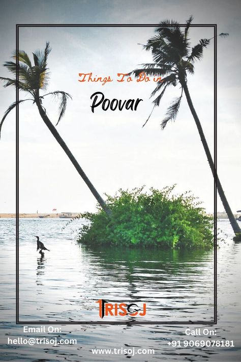 Things To Do in Poovar Kerala Trip, Kerala Travel, Tourist Places, Beautiful Islands, Kerala, Travel Guide, Bucket List, Things To Do, Good Things