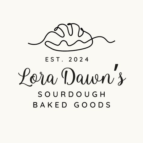 Getting my home bakery up and running! Loving this logo I created with @Canva Sourdough Business Names, Sourdough Bakery Logo, Sourdough Bread Care Card, Bread Bakery Logo Design, Sourdough Bread Illustration, Sourdough Baking, Home Bakery, New Logo, My Home