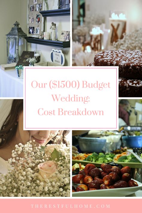 Consider prioritizing your future financial peace over the magazine cover hype.  Our Budget Wedding: approx. $1500 Cost Breakdown- includes flowers, license, Wedding Cost Breakdown, Future Magazine, Wedding Flowers Cost, Wedding Budget Breakdown, Wedding Photography List, Nestle Crunch, Frugal Wedding, Hamster Eating, Snickerdoodle Cookie Recipes