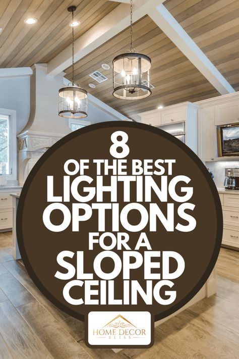 Lighting Sloped Ceiling, Sloped Ceiling Lighting, Entry Way Lighting, Cathedral Ceiling Living Room, Recessed Lighting Living Room, Vaulted Ceiling Bedroom, Staircase Lighting Ideas, Vaulted Ceiling Lighting, Recess Lighting