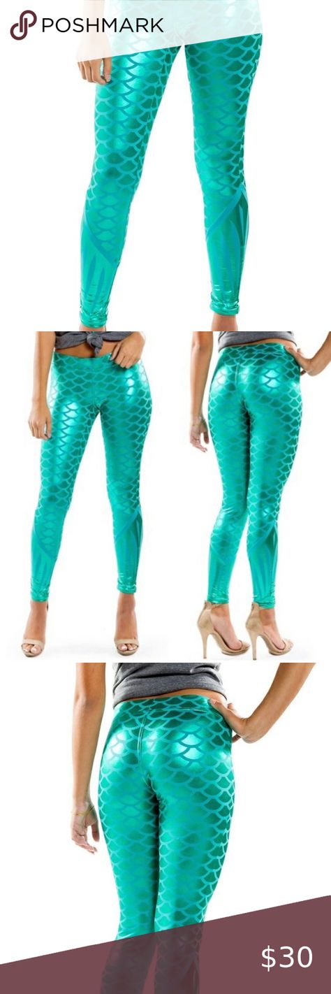 NWT Tipsy Elves XXL Mermaid Costume Leggings 0015 Unique Leggings, Tipsy Elves, Mermaid Costume, Casual Look, Halloween Costume, Casual Looks, Halloween Costumes, Mermaid, High Waisted