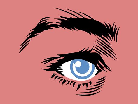 Eyes Blinking, Eye Animation, Illusion Gif, Simpsons Drawings, Eye Illustration, Cartoon Eyes, Graphics Animation, Animation Tutorial, Motion Design Animation