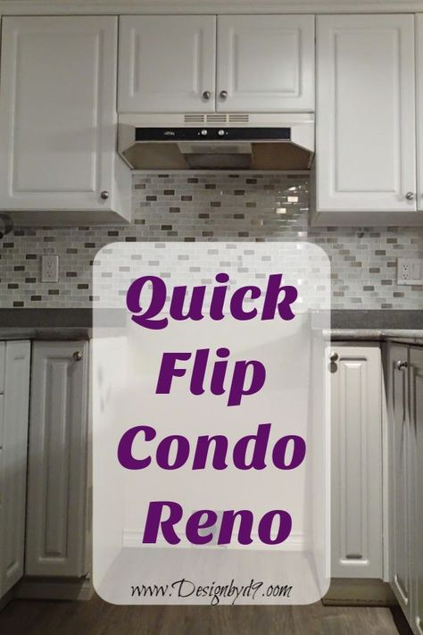 Condo Renovation Ideas, Condo Kitchen Renovation, Condo Upgrades, Small Condo Decorating, Small Condo Kitchen, Flipping Business, Condo Renovation, Diy Porch Decor, Flip Ideas