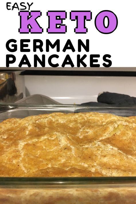 German Pancake Recipe, German Pancakes Recipe, German Pancakes, Low Carb Low Fat Recipes, Boiled Egg Diet Plan, Baking Soda Beauty Uses, Keto Pancakes, Low Carb Breakfast Recipes, Best Keto Diet