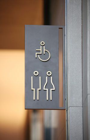 Hotel Wayfinding, Toilet Signage, Bathroom Signage, Wc Sign, Restrooms Signage, Hotel Signage, Room Signage, Door Signage, Wayfinding Signage Design