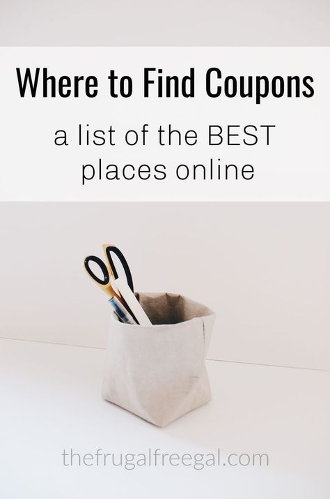 Coupons - they are everywhere! Save BIG by using coupons. Printable, Digital, Online, and Brand Coupons - Check out this list of the best places online to find coupons to save on your next purchases! Where To Get Coupons, Coupon Hacks, Free Coupons Online, Cash Back Apps, Best Coupon Sites, How To Coupon, Couponing 101, Finance Budget, Money Saving Hacks