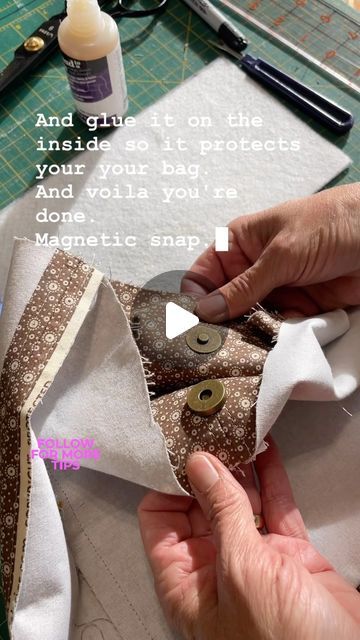 Snap Bags, Snap Bag, Sewing Techniques, Sewing Hacks, Fix It, You Bag, Bag Making, Sewing Projects, Tote Bags