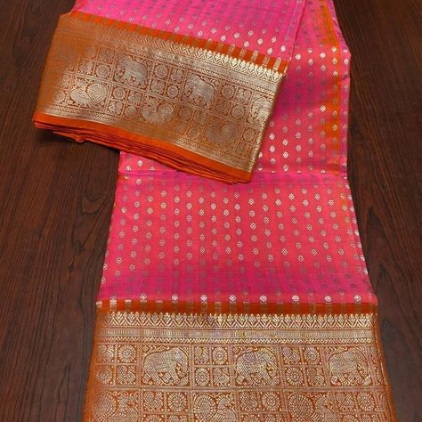 MATERIAL :: PURE VENKATAGIRI HANDLOOM PATTU SAREE DESIGN BORDER BORDER SIZE :: 6 INCHES BUTA TYPE :: HAND BUTA (TOTAL WORK) PRICE::9300+$ A Venkatagiri Pattu Sarees, Saree Design, Pattu Saree, Pattu Sarees, Saree Designs, 6 Inches, Size 6, Saree, Pure Products