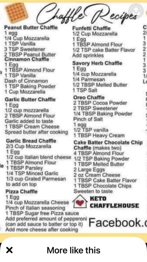 Chaffles Without Cheese, Chaffle Meals, Mcgriddle Chaffle Recipe, Keto Breakfast Chaffle Recipes Easy, Chaffles Recipe Carnivore, Chaffel Recipes, Keto Chalaffles Recipes, Wonder Bread Keto Chaffle, Chawaffle Keto