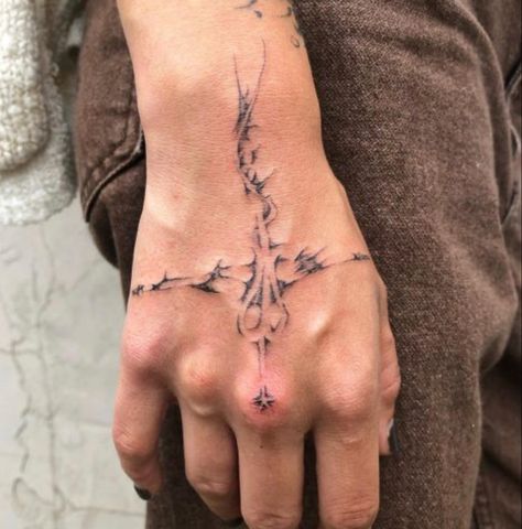 Euro Trash Tattoo Style, Euro Trash, Sigil Tattoo, Black Oil, Elegant Tattoos, Skin Art, Tattoo Style, Tattoos And Piercings, Infinity Tattoo