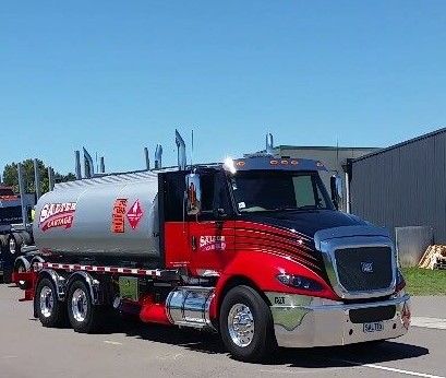 CATERPILLAR. CT-610, Fuel-Tanker. Navistar International, Semi Truck, Semi Trucks, Big Trucks, Caterpillar, San Diego, Fuel, Trucks, Vehicles