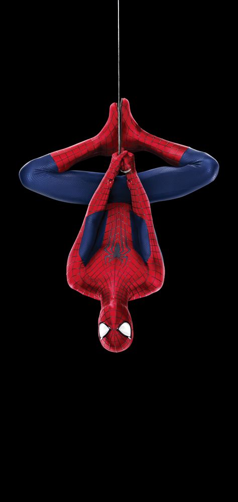 Spider-Man oled wallpaper phone Spider Man Hanging Upside Down, Hanging Spiderman, Spiderman Upside Down, Red Punch, Camera Wallpaper, Dane Dehaan, Hanging Upside Down, Western Wallpaper Iphone, Cool Car Drawings