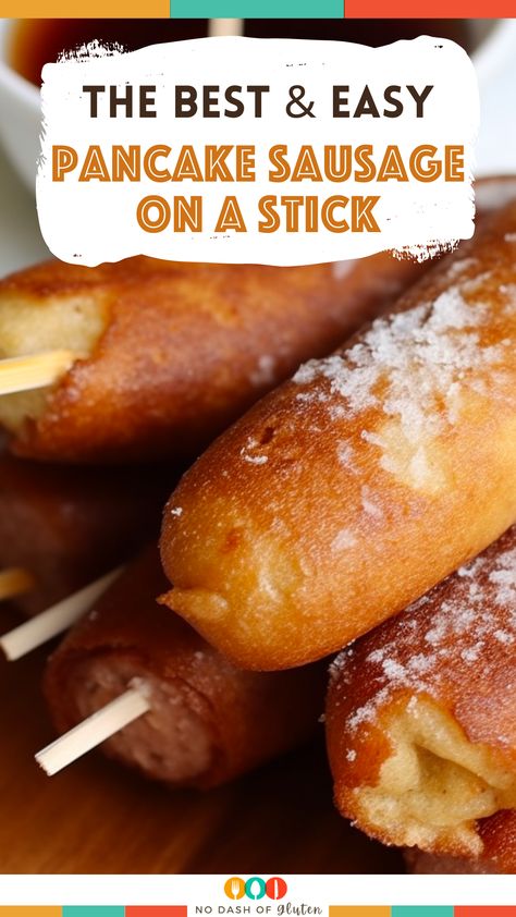 Indulge in Pancake Sausage on a Stick – a delicious twist on breakfast! Perfectly crispy, sweet, and savory. Try it today and delight your taste buds! Pigs In A Blanket Pancake, Breakfast Pigs In A Blanket Pancakes, Homemade Pancake On A Stick, Pancake Covered Sausage, Sausage Links Breakfast Ideas, Homemade Sausage Pancake On A Stick, Diy Pancake Sausage On A Stick, Sausage Link Pancakes, Pancake Wrapped Sausage