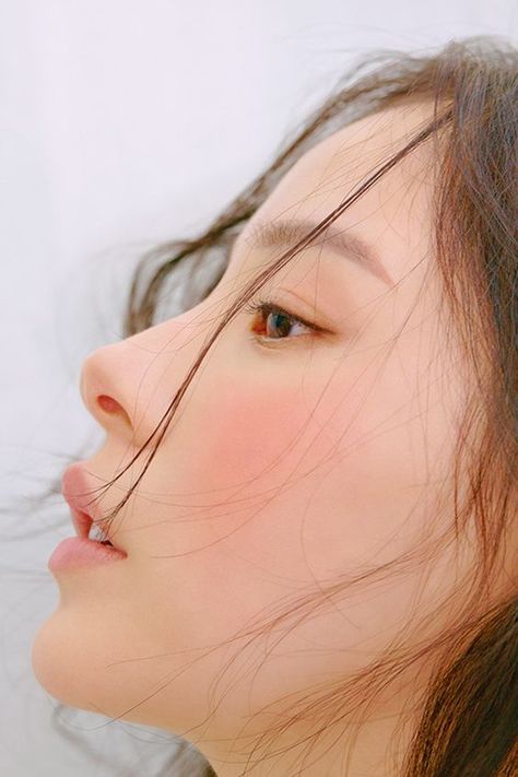 Min Hyo Rin, Korean Natural Makeup, Pretty Nose, Perfect Nose, Elle Korea, Nose Job, Cruelty Free Skin Care, Beauty Shots, Side Profile