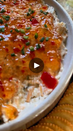 21K views · 225 reactions | Link to recipe in the comments below. | The Tipsy Housewife | The Tipsy Housewife · Original audio Tipsy Housewife Recipes, Pepper Jelly Dip, Bunco Food, Book Club Snacks, The Tipsy Housewife, Tipsy Housewife, Facebook Recipes, Thanksgiving 2024, Pepper Jelly