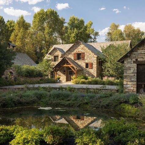 Wyoming Homes, Lyla Sage, Ranch Wyoming, Prairie Aesthetic, Wyoming House, Wyoming Ranch, Ranch Mansion, Screened Gazebo, Viking Appliances