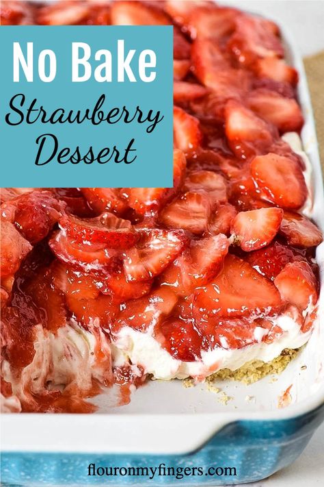 Pecan Crust, Layered Dessert, Strawberry Delight, Strawberry Dessert Recipes, Strawberry Dessert, Cold Desserts, Baked Strawberries, Desserts Easy, Strawberry Desserts