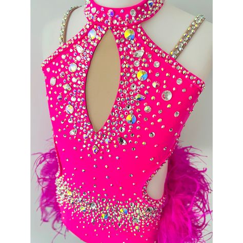 Neon Jazz Costume, Hot Pink Dance Costumes, Pink Jazz Costume, Jazz Dance Costumes Sassy Pink, Barbie Dance Costume, Pink Jazz Dance Costumes, Acro Dance Costumes, Sassy Dance Costumes, Jazz Dance Costumes Sassy